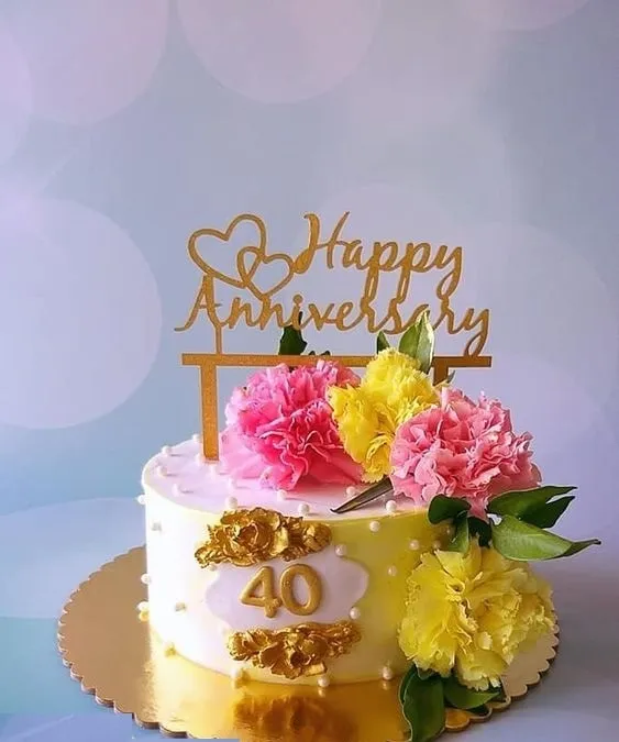 anniversary cake design